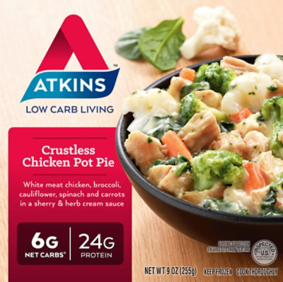 Atkins Pot Pie Crustless Chicken - 9 Oz - Image 1