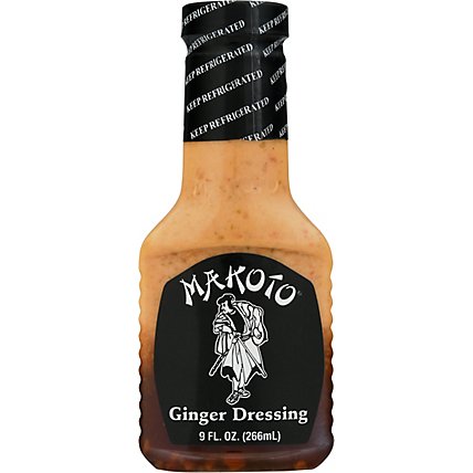 Makoto Ginger Dressing - 9 Oz - Image 2