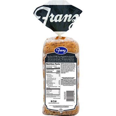 Franz Bagels Premium Everything 6 Count - 18 Oz - Image 5