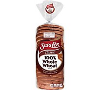 Sara Lee Classic 100% Whole Wheat Bread - 16 Oz