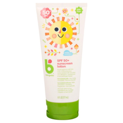 Babyganics Sunscreen Lotion Broad Spectrum SPF 50+ Mineral-Based Seed Oil Blend - 6 Fl. Oz. - Image 3