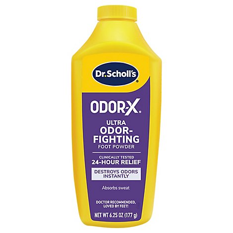Dr. Scholls Odor X Fighting Foot Powder - 6.25 Oz