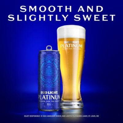 Bud Light Platinum American Lager Beer in Cans - 12 - 12 Fl. Oz. - Image 2