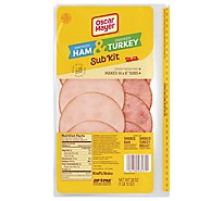 Oscar Mayer Sub Kit with Extra Lean Smoked Ham & Extra Lean Smoked Turkey Breast Pack - 28 Oz