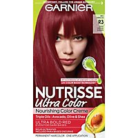 Garnier Nutrisse Ultra Color Nourishing R3 Light Intense Auburn Hair Color Creme - Each - Image 1