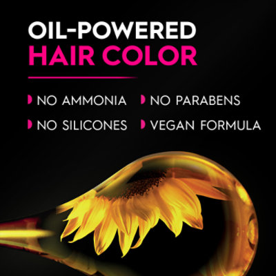 Garnier Olia Oil Powered Ammonia Free Permanent Hair Color 4.0 Dark Brown Kit - Each - Image 2