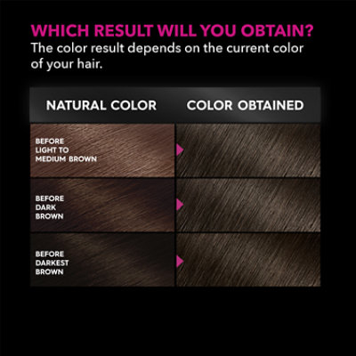 Garnier Olia Oil Powered Ammonia Free Permanent Hair Color 4.0 Dark Brown Kit - Each - Image 4