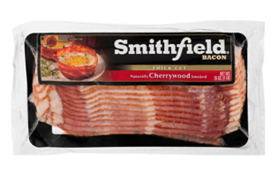 Smithfield Bacon Cherrywood Smoked - 16 Oz - Image 3