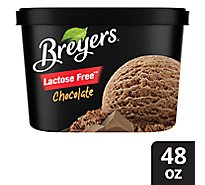 Breyers Ice Cream Lactose Free Light Chocolate - 48 Oz