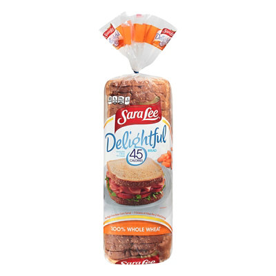 Sara Lee 45 Calories Delightful 100% Whole Wheat Bread - 20 Oz - Image 7