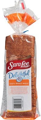 Sara Lee 45 Calories Delightful 100% Whole Wheat Bread - 20 Oz - Vons
