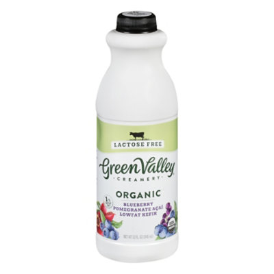 Green Valley Organics Kefir Blueberry Pomegranate 32 Oz Safeway