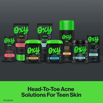 Oxy Maximum Strength 10% Benzoyl Peroxide Acne Face Wash For Teens, Acne Treatment Cleanser - 5 Fl. Oz. - Image 7