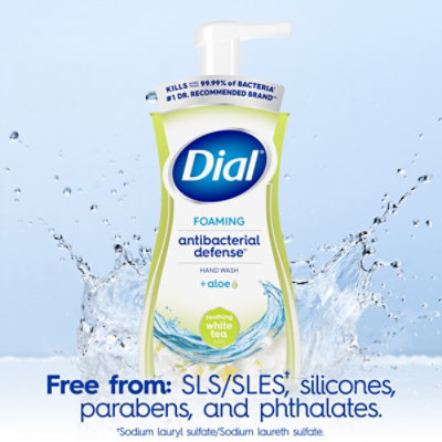 Dial Complete Soothing White Tea Antibacterial Foaming Hand Wash - 7.5 Fl. Oz. - Image 5