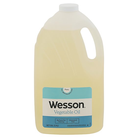 Wesson Vegetable Oil - 128 Fl. Oz.