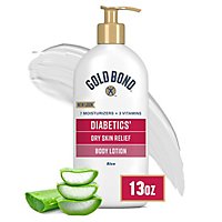 Gold Bond Ultimate Lotion Hydrating Diabetics Dry Skin Relief - 13 Oz - Image 1