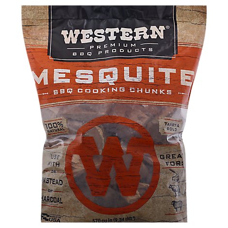 Western Mesquite Cookin Chunks - 10 Lb