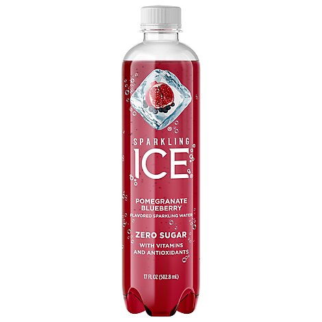 Sparkling Ice Pomegranate Blueberry Sparkling Water 17 fl. oz. Bottle