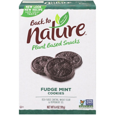 back to NATURE Cookies Fudge Mint - 6.4 Oz - Image 3