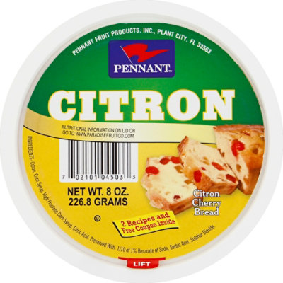 Pennant Diced Citron - 8 Oz - Image 2