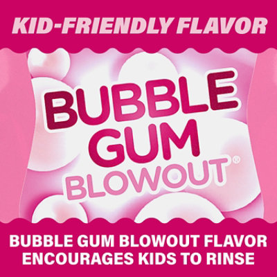 ACT Kids Fluoride Rinse Anticavity Bubble Gum Blowout - 16.9 Fl. Oz. - Image 5