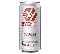 XYIENCE Energy Drink Cherry Lime Carbonated - 16 Fl. Oz.