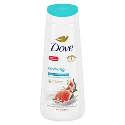 Dove Reviving Blue Fig and Orange Blossom Body Wash - 20 Oz - Image 3