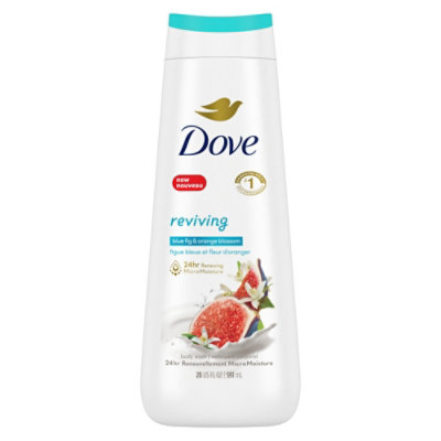 Dove Reviving Blue Fig and Orange Blossom Body Wash - 20 Oz - Image 2