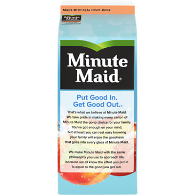 Minute Maid Juice Peach Carton - 59 Fl. Oz. - Image 6