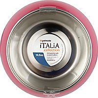 Petmate Pet Bowl Italia Collection Medium 14.5 Oz Pink - Each - Image 2