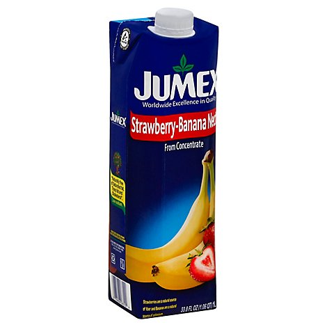 Jumex Nectar From Concentrate Strawberry Banana - 33.8 Fl. Oz.