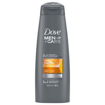 Dove Men+Care Shampoo + Conditioner 2 In 1 Thick & Strong - 12 Fl. Oz. - Image 3