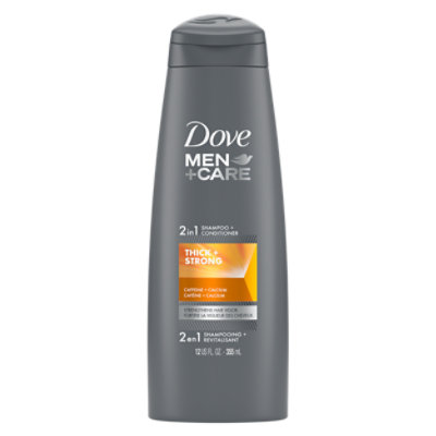 Dove Men+Care Shampoo + Conditioner 2 In 1 Thick & Strong - 12 Fl. Oz. - Image 2