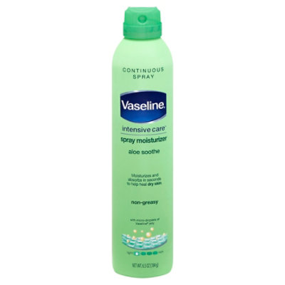 Vaseline Aloe Spray - 6.5 Oz - albertsons