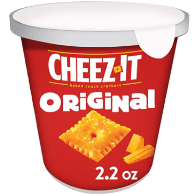 Cheez-It Cheese Crackers Baked Snack Original - 2.2 Oz