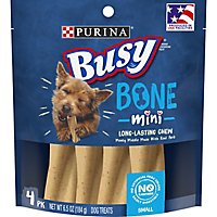 Purina Busy Bone Dog Treats 4 Count - 6.5 Oz