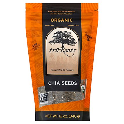 truRoots Organic Chia Seeds - 12 Oz - Image 1