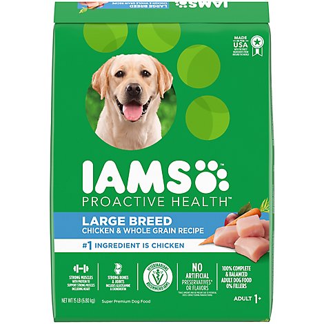 IAMS Adult Chicken High Protein Dry Dog Food - 15 Lb