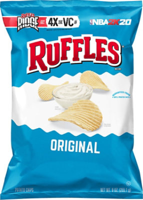 Ruffles Potato Chips Original - 9 Oz - Image 2