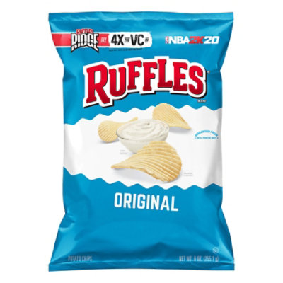 Ruffles Potato Chips Original 9 Oz JewelOsco