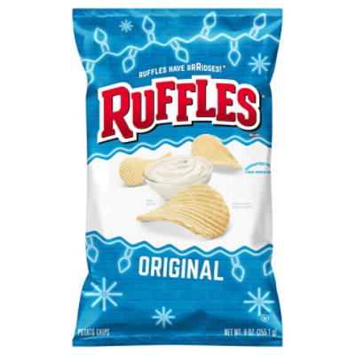  Ruffles Potato Chips Original - 9 Oz 