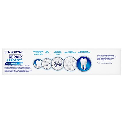 Sensodyne Toothpaste Daily Repair Repair & Protect Extra Fresh - 3.4 Oz - Image 4