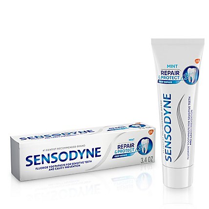 Sensodyne Toothpaste Daily Repair With Fluoride Repair & Protect - 3.4 Oz - Image 2