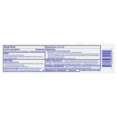 Sensodyne Toothpaste Daily Repair With Fluoride Repair & Protect - 3.4 Oz - Image 4