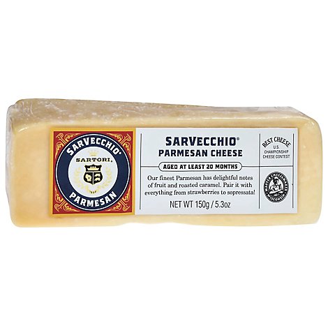 Sartori Cheese Parmesan Sarvecchio - 5.3 Oz