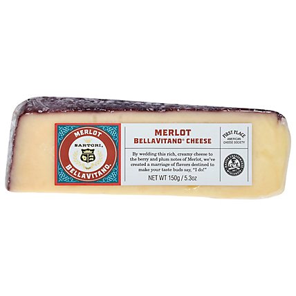 Sartori Cheese BellaVitano Merlot - 5.3 Oz - Image 1