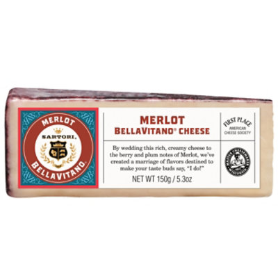 Sartori BellaVitano Merlot Cheese - 5.3 Oz - Image 2