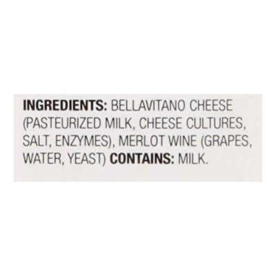 Sartori Cheese BellaVitano Merlot - 5.3 Oz - Image 4