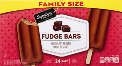 Signature SELECT Ice Cream Fudge Bars - 24-2.5 Fl. Oz. - Image 2