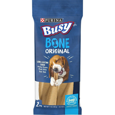 Purina Busy Dog Treats Bone 2 Count - 7 Oz